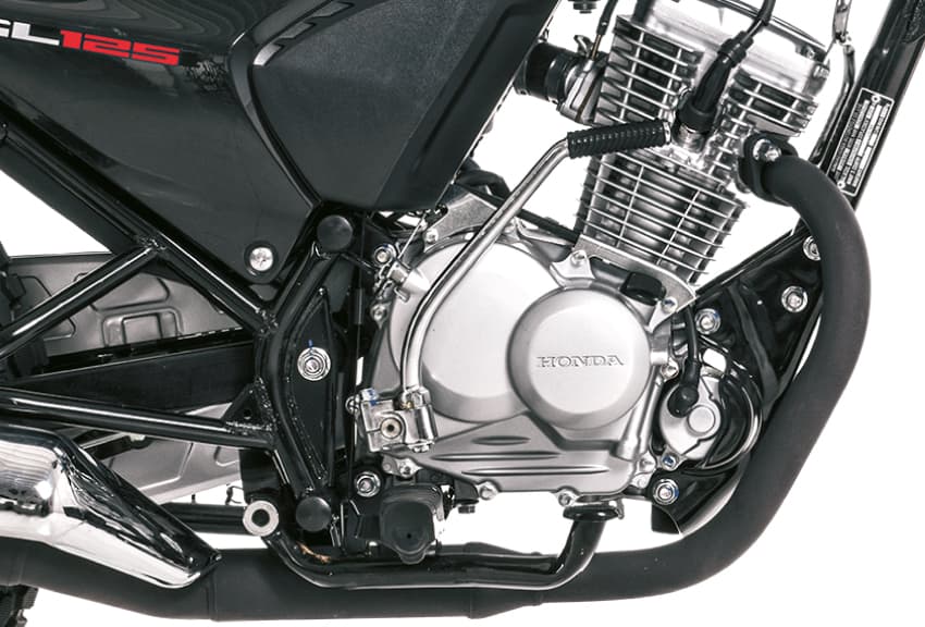 Honda GL125 — vista 3