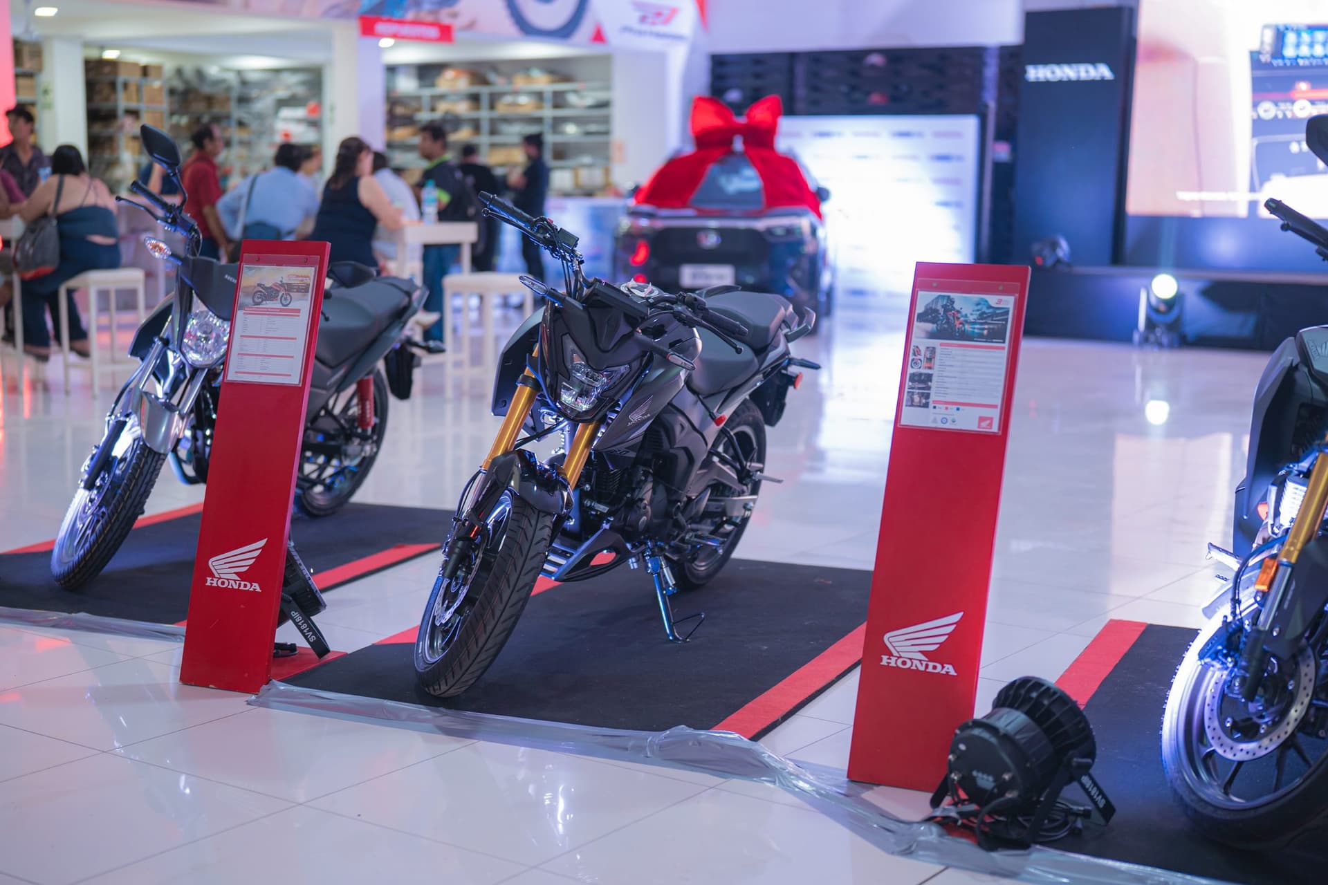 Showroom de motocicletas Honda