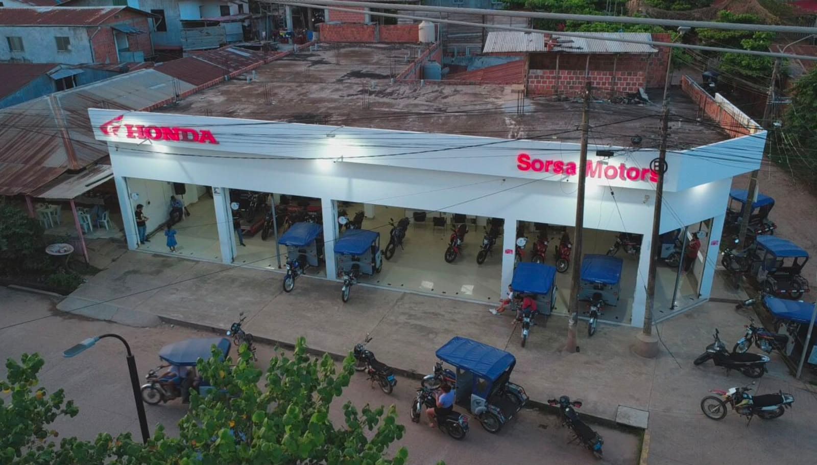 Fachada Sorsa Motors Pucallpa Amazonas
